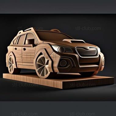 3D model Subaru Tribeca (STL)